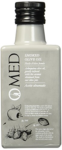 O-MED Natives Olivenöl Arbequina geräuchert, 1er Pack (1 x 250 ml) von O-MED