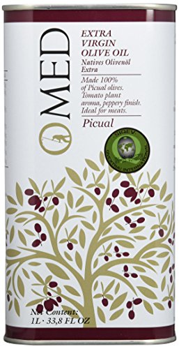 O-MED Natives Olivenöl Picual Kanister, 1er Pack (1 x 1000 ml) von O-MED