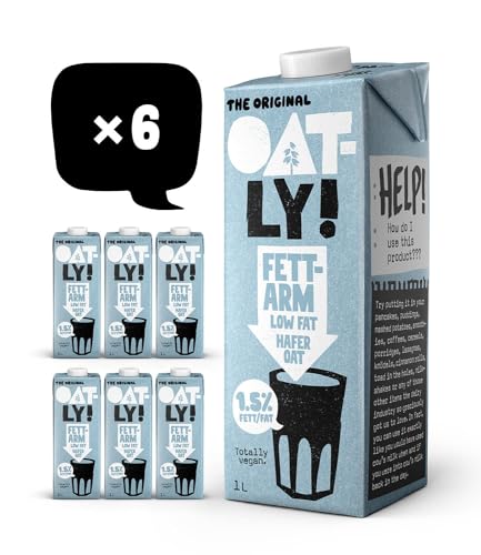 Oatly Haferdrink 1,5% Fett - Packung mit 6 (6 x 1 Liter) von OATLY