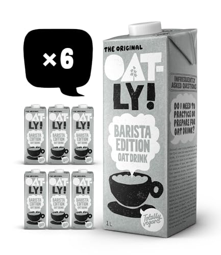 Oatly Barista Haferdrink Barista Edition, Long Life 1 Litre (6er Pack) von OATLY
