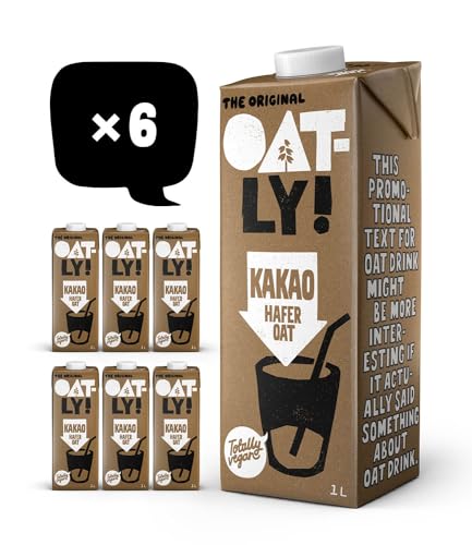 Oatly Haferdrink Kakao 1L (6er-Pack) von OATLY