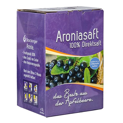 Obsthof Stockinger - Aroniasaft 5 Liter Bag in Box Obsthof Stockinger - Aroniasaft 5 Liter Bag in Box von OBSTHOF STOCKINGER