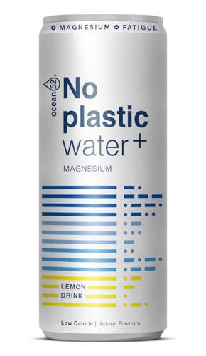 Mineralwasser Still - No Plastic Water - Ocean52. Natürliches Mineralwasser mit Zitrone und Magnesium – Packung mit 24 Einheiten x 33 cl. Mineralwasser in Dosen. Mineralwasserpackung 24. Mineralwasser Still - No Plastic Water - Ocean52. Natürliches Mineralwasser mit Zitrone und Magnesium – Packung mit 24 Einheiten x 33 cl. Mineralwasser in Dosen. Mineralwasserpackung 24. von OCEAN 52 NO PLASTIC