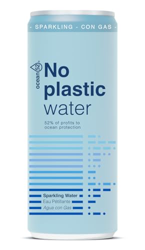 Sprudelwasser aus der Dose - No Plastic Water - Ocean52. Mineralwasser mit Kohlensäure – Packung mit 24 Einheiten x 33 cl. Mineralwasser mit Kohlensäure in der Dose. Mineralwasserpackung 24. Sprudelwasser aus der Dose - No Plastic Water - Ocean52. Mineralwasser mit Kohlensäure – Packung mit 24 Einheiten x 33 cl. Mineralwasser mit Kohlensäure in der Dose. Mineralwasserpackung 24. von OCEAN 52 NO PLASTIC