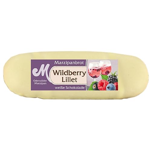 Odenwälder Marzipan Brot Wildberry Lillet mit weißer Schokolade 100g von ODENWÄLDER Marzipan KONDITOREI GmbH