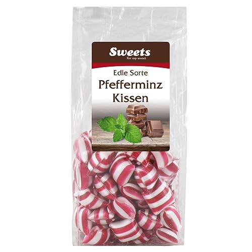 Odenwälder Pfefferminzkissen Bonbons mit Schokocremefüllung 100g von ODENWÄLDER Marzipan KONDITOREI GmbH
