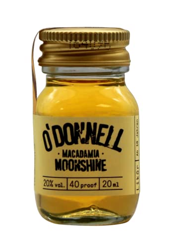 O`Donnell Moonshine Likör Macadamia Shots 20% vol, 16er Pack (16 x 20ml) von dakomyo