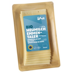 Emmentaler aus Heumilch, geschnitten von ÖMA Beer