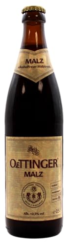 Oettinger Malz Alkoholfreier Malztrunk, 20er Pack (20 x 0.5 l) MEHRWEG von oettinger