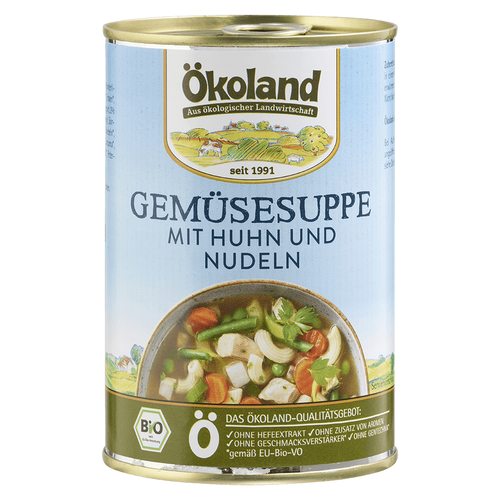 Bio Gemüsesuppe Bio Gemüsesuppe von Ökoland
