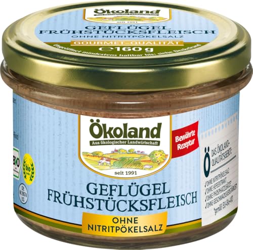 Geflügel-Frühstücksfleisch 12 x 160 gr Geflügel-Frühstücksfleisch 12 x 160 gr von Ökoland