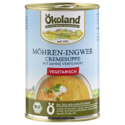 Karotten-Ingwer-Cremesuppe von Ökoland