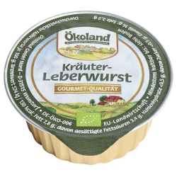 Kräuter-Leberwurst von Ökoland