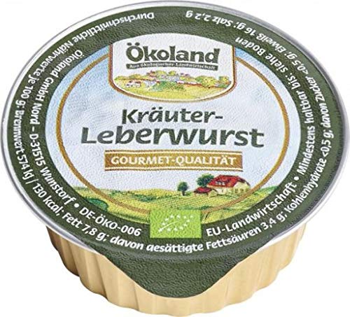 Kräuterleberwurst - Dose 50g von Ökoland