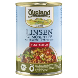Linsen-Gemüse-Topf von Ökoland