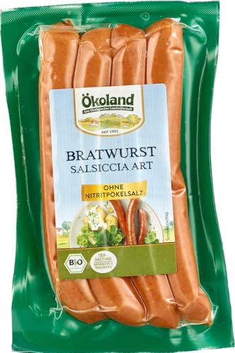 ÖKOLAND Bio Bratwurst Salsiccia Art (6 x 200 gr) von Ökoland