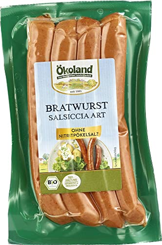 ÖKOLAND Bio Bratwurst Salsiccia Art (6 x 200 gr) von Ökoland