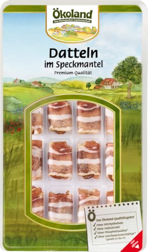 ÖKOLAND Bio Premium Datteln im Speckmantel (6 x 170 gr) von Ökoland