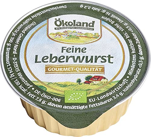 ÖKOLAND Bio Feine Leberwurst (1 x 50 gr) von Ökoland