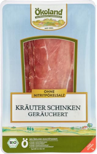 Kräuterschinken geräuchert 6 x 80 gr von Ökoland