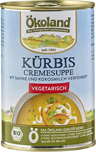 ÖKOLAND Bio Kürbis-Cremesuppe (2 x 400 gr) von ÖKOLAND