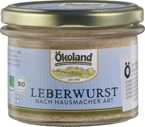 ÖKOLAND Bio Leberwurst nach Hausmacher Art (2 x 160 gr) von ÖKOLAND