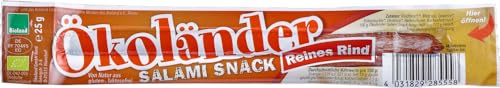 Ökoländer Salami-Snack Reines Rind 2 x 25 gr von Ökoland
