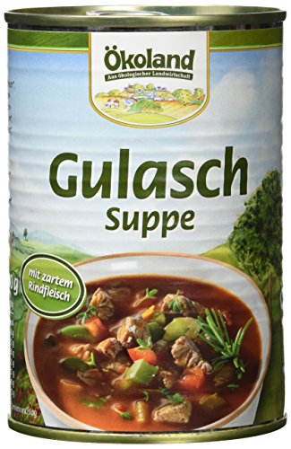 ÖKOLAND Gulaschsuppe, 6er Pack (6 x 400 g) von Ökoland