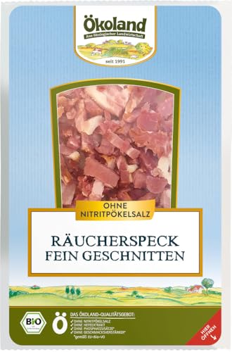 Räucherspeck fein geschnitten 6 x 80 gr von Ökoland