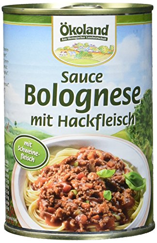 ÖKOLAND Sauce Bolognese, 3er Pack (3 x 400 g) von Ökoland