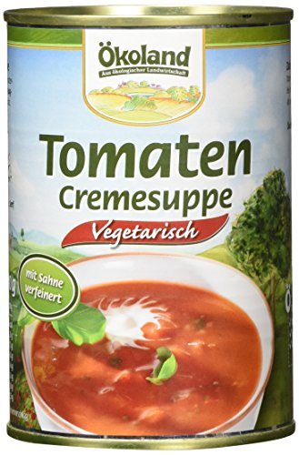 ÖKOLAND Tomaten-Creme-Suppe, 6er Pack (6 x 400 g) von Ökoland