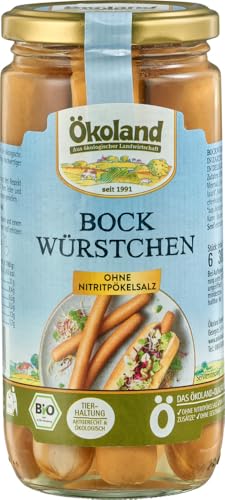 ÖKOLAND Bio Bockwürstchen in zarter Eigenhaut (2 x 380 gr) von ÖKOLAND