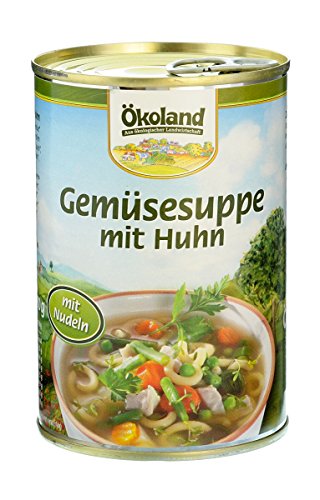 Ökoland Gemüsesuppe mit Geflügel (400 g) - Bio von Ökoland Nord GmbH