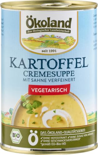 ÖKOLAND Bio Kartoffel-Cremesuppe (6 x 400 gr) von ÖKOLAND