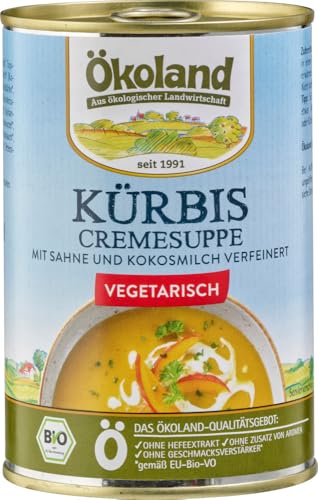 Kürbis-Cremesuppe 6 x 400 gr von Ökoland