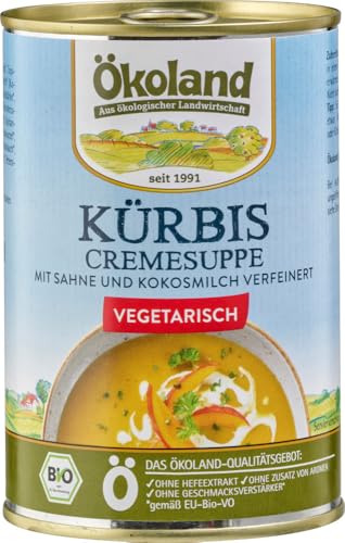 ÖKOLAND Bio Kürbis-Cremesuppe (6 x 400 gr) von ÖKOLAND