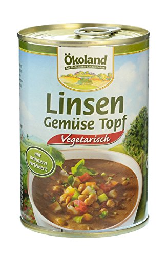 Ökoland Bio Linsen-Gemüse-Topf, 400 g Ökoland Bio Linsen-Gemüse-Topf, 400 g von Ökoland