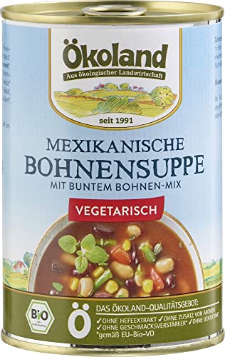ÖKOLAND Bio Mexikanische Bohnensuppe (2 x 400 gr) von ÖKOLAND