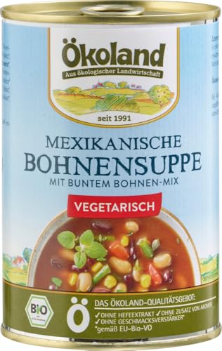 ÖKOLAND Bio Mexikanische Bohnensuppe (2 x 400 gr) von ÖKOLAND