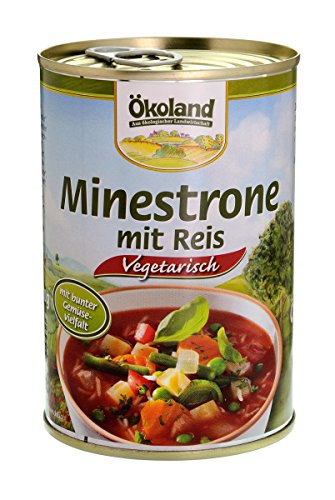 Ökoland Minestrone mit Reis (400 g) - Bio von Ökoland