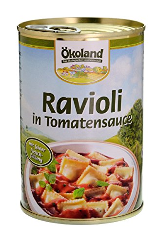 Ökoland Ravioli mit Fleischfüllung (400 g) - Bio von Ökoland