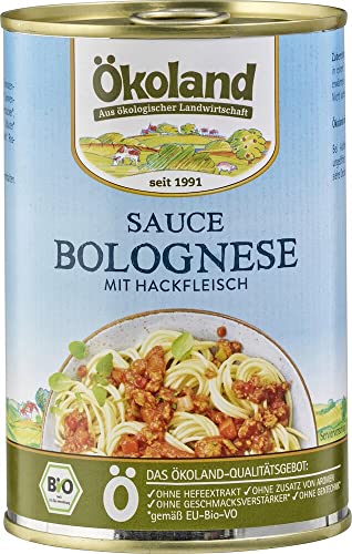 ÖKOLAND Bio Sauce Bolognese (2 x 400 gr) von Ökoland