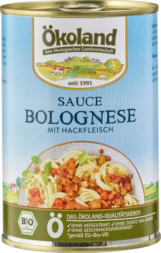 ÖKOLAND Bio Sauce Bolognese (2 x 400 gr) von ÖKOLAND