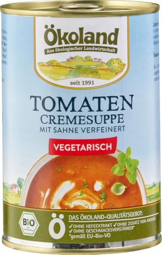 Tomaten-Cremesuppe 6 x 400 gr von Ökoland