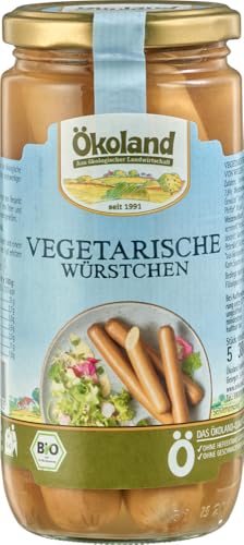 ÖKOLAND Bio Vegetarische Würstchen (2 x 380 gr) von ÖKOLAND