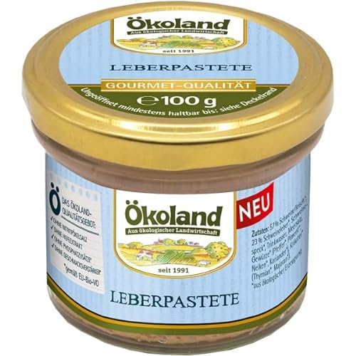 Ökoland Gourmet-Leberpastete (100 g) - Bio von Ökoland