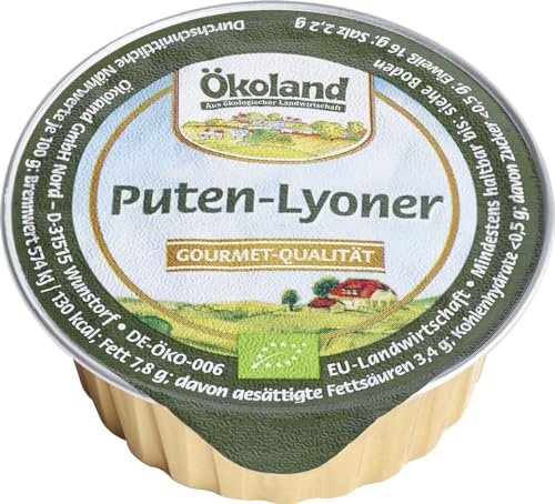 Ökoland Puten-Lyoner (50 g) - Bio von Ökoland