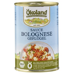 Sauce Bolognese mit Geflügel Sauce Bolognese mit Geflügel von Ökoland