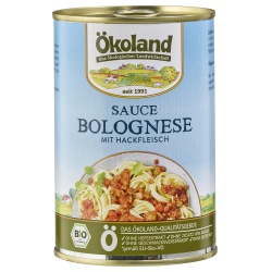 Sauce Bolognese mit Hackfleisch von Ökoland