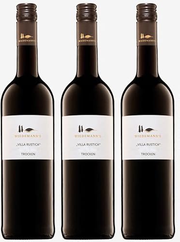 Albert Wiedemann | 3 Flaschen |"Villa Rustica" | Merlot | trocken | kräftig | Waldfruchtaromen | Vegan | Bio | ökologisch | Bioland Albert Wiedemann | 3 Flaschen |"Villa Rustica" | Merlot | trocken | kräftig | Waldfruchtaromen | Vegan | Bio | ökologisch | Bioland von Ökologisches Weingut Albert Wiedemann, Pfalz